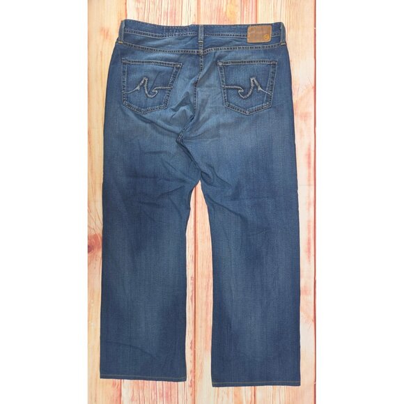 AG Adriano Goldschmied The Protege Straight Leg Jeans 38X34 Made In USA - Picture 2 of 7